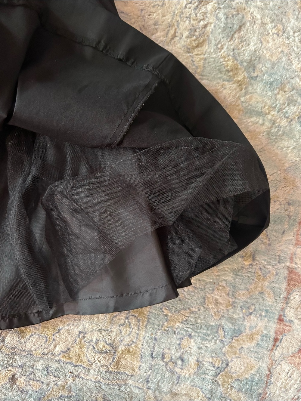 Donna Ricco Macy’s Black Midi Shirt Dress with Bow Waist - Picture 2 of 8